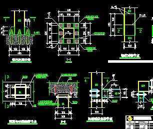 钢结构电梯井CAD施工图免费下载 - 钢结构